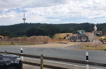 Baugrundstück des neuen Gerätehauses